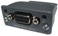 G4 Flerkanaligt Vägningsinstrument Profibus-DP Modultyp Kontakt Överföringshastighet Adress Fältbussdata Montering Inställningar Profibus-DP fältbussadapter Profibus 9-stift, D-sub hona (DB9F)