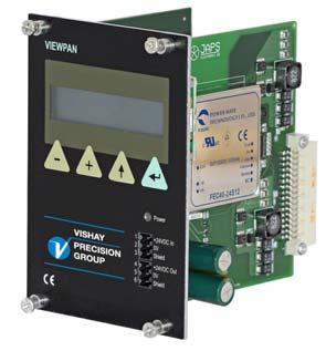 G4 Flerkanaligt Vägningsinstrument VIEWPAN-modul Den externa likspänningskällans märkspänning skall vara 24 V, ±15% inklusive spänningsvariationer, min. 40 W.
