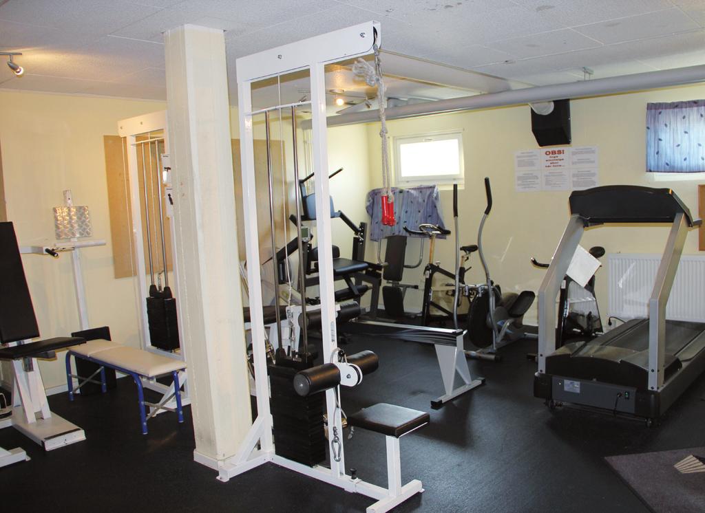 Gymmet Det är snart dags att betala årsavgiften till gymmet.
