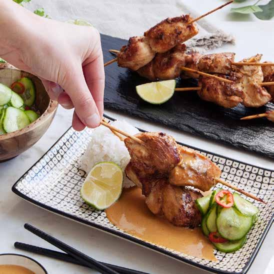 Spätta med kantareller och lingon Recept 3: Asiatiska köttbullar i