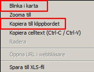 Leta därefter rätt på figuren i kartan. Se till att Temat med figuren är markerat i RenGIS innehållsförteckning. Ta därefter fram tabellen, m.h.a. tabellverktyget som pilen visar.