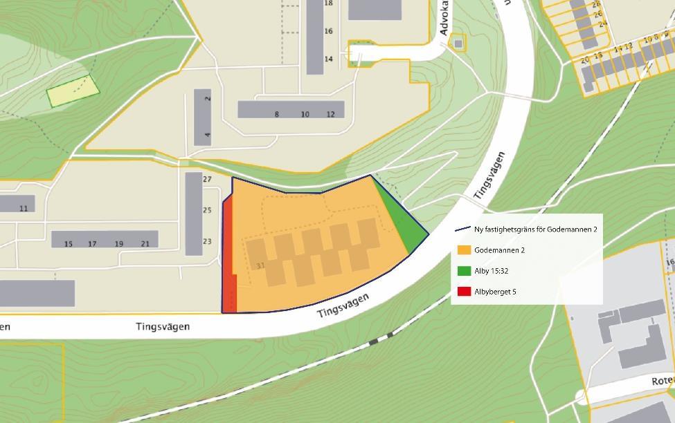 17 [20] bildning. Kostnader för fastighetsbildning hos lantmäterimyndigheten debiteras enligt den taxa som gäller vid debiteringstillfället.