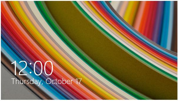 Windows 8.1 låseskærm Låseskærmen i Windows 8.1 vises, når du tænder din ASUS tablet fra dvale- eller slumretilstand. Den vises også, når du låser eller låser Windows 8.1 op.