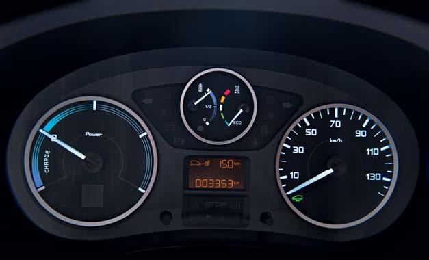 Räckvidden är också mycket bra, med möjlighet att köra upp till 170 km mellan två laddningar. 2.