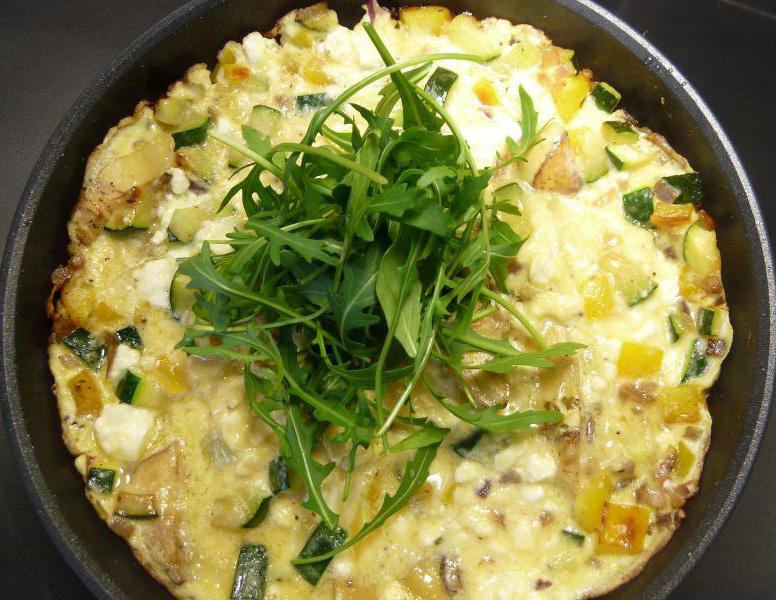 TORSDAG OMELETT MED KRONÄRTSKOCKA OCH FETAOST 30 MIN 1. Knäck äggen i en bunke, häll i grädde och vispa ihop till en smet. Krydda med salt och peppar. 2.