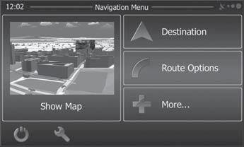 Navigering Navigering (endast på apparater med navigering) Ladda navigeringsdata Navigeringsprogramvaran och kartdata ligger på ett microsd-kort.