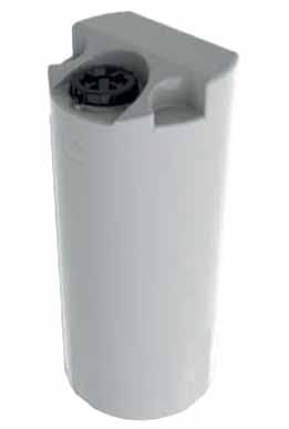 INDUSTRY CPX CYLINDRISK SLUTEN BEHÅLLARE 200 LITER 200 L Behållaren har ett rejält o-ringstätat 150 mm skruvlock som standard.