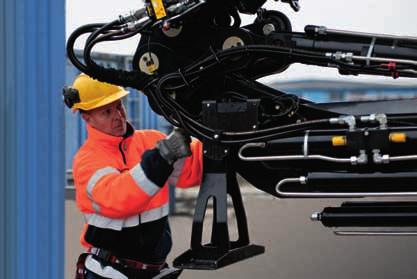 Viktiga egenskaper för HIAB XS 622 Kraven är höga på kranar i den här storleken.