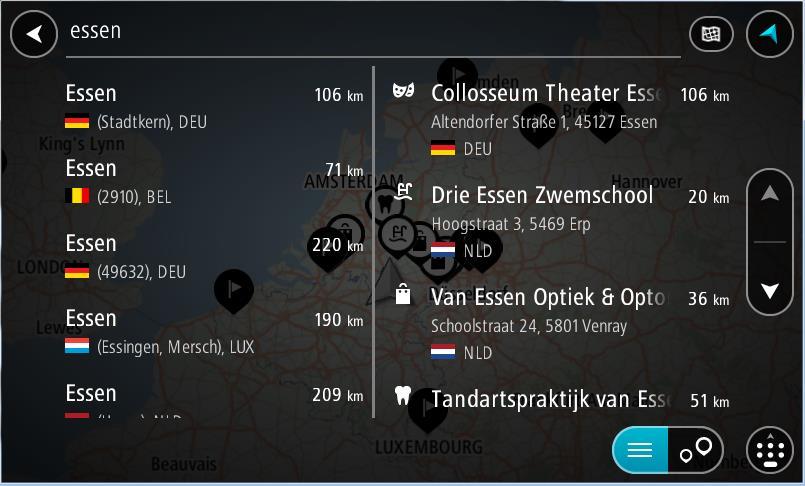 Tips! Om din destination är i en annan tidszon ser du ett plus (+) eller ett minus ( ) och tidskillnaden i timmar och halvtimmar i fönstret med ankomstinformation.