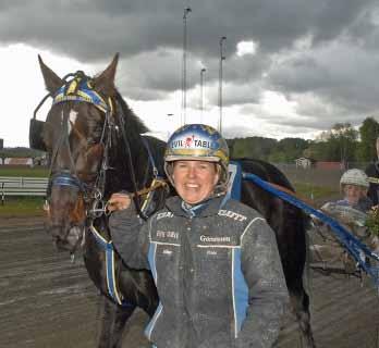 liga lopp på kupongen. Vid tävlingarna i måndags fick vi trots mycket regn se flera riktigt fina prestationer på ovalen.