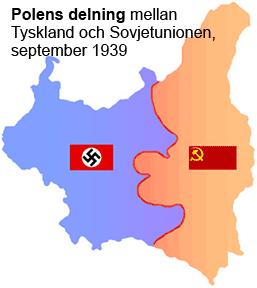 17 september: Sovjetunionen anfaller Polen.