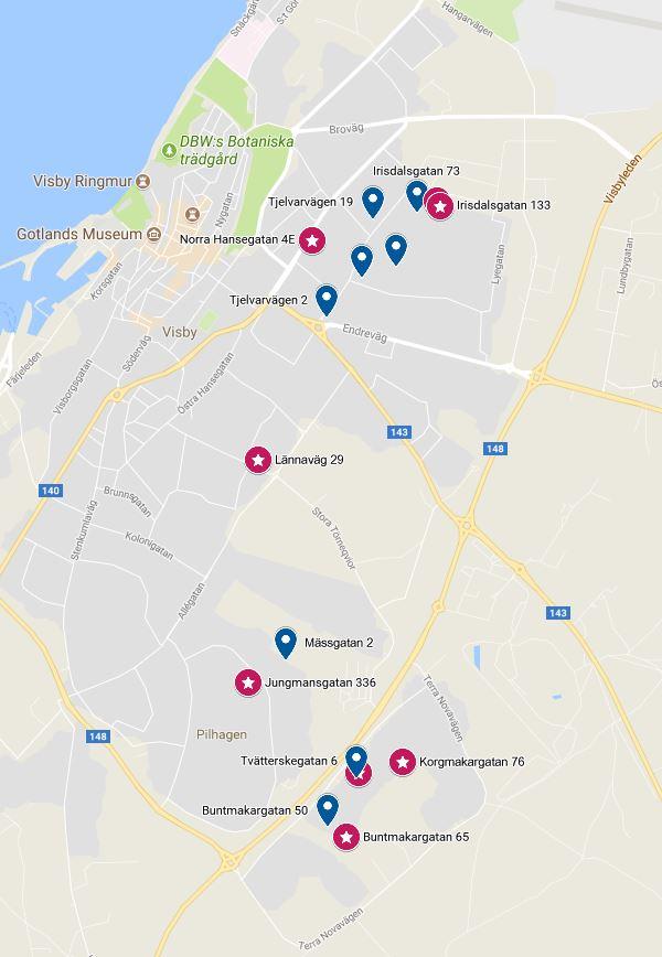 Visby Antalet verkställda beslut I september 2017 hade vi 181 verkställda beslut avseende bostad med särskild service inom egen regi Region Gotland samt 15 externt köpta platser.