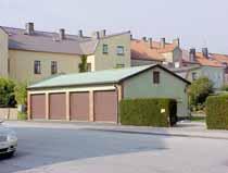 fastighet: PALM 11, hus B. adress: Bruksgatan 28. ålder: 1962. arkitekt / byggm: K. Ericsson. användning: Garage.