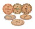 146500 146600 148435 148436 BEER COASTER CORK 6 PCS SPRIT GLASUNDERLÄGG KORVSTOPPARE HOME JUICE PRESS HOME ASSORTED ENGLISH KORK 6-P Ø10x5mm Ø10x5mm Ø 7,8x21,2 cm 18x13,5x37cm