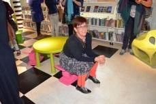 Samtliga bibliotek vi besökte var utvalda av oss tillsammans med Rachel van Riel, som organisationer som arbetat aktivt med skyltning och läsinspiration.