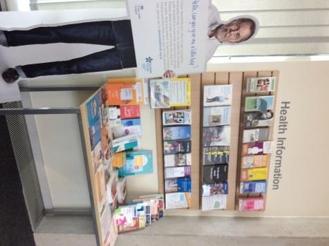 Ur bibliotekets informationsmaterial: Did you know that every library in Oldham is a health information point?