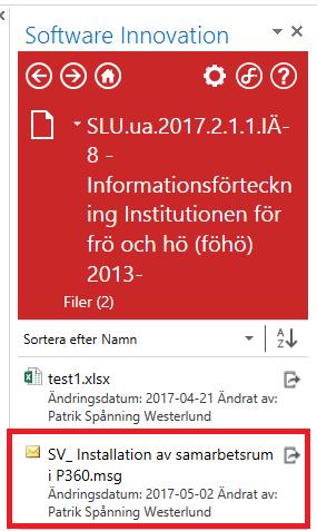 och släppa det direkt i sidopanelen.