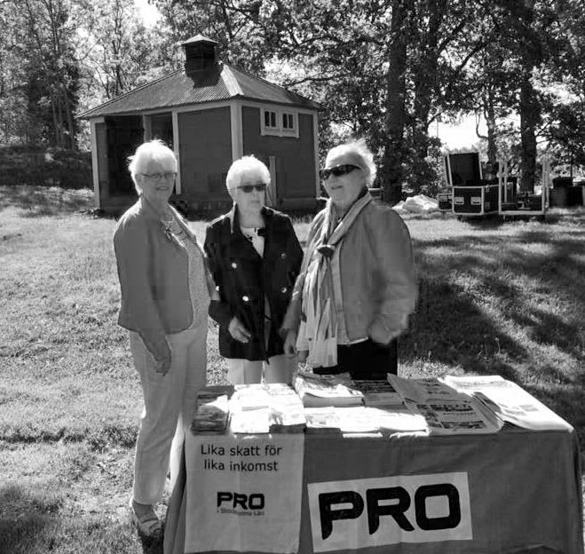 PRO på Görväln den 6 juni 2017. I strålande solsken hade mycket folk samlats på Görväln för att fira Sveriges nationaldag.
