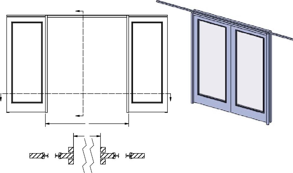 3740 1820 4120 4140 2020 4520 4540 2220 R 1 Minsta karmdjup = 145mm P-P Infälld