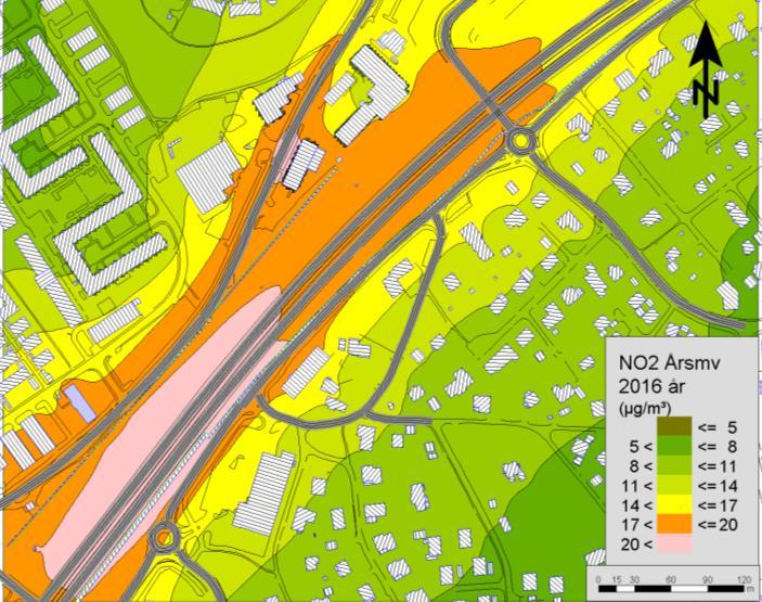 18 RAPPORT LUFT fastän trafiken ökar.