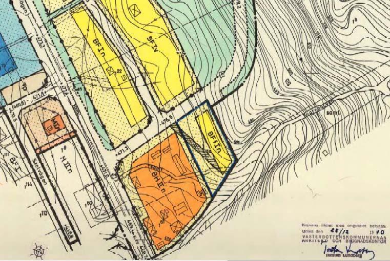 Sida 9 av 11 Byggnadsplanen från 1968 som hänvisas till har ersatts med detaljplan