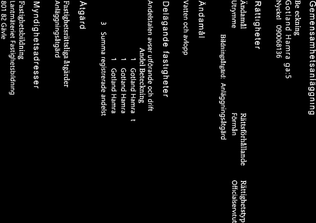 Allmänhetens FR Webb Lantmäteriet Page 1 of 1 Gemensam hetsa n lägg n ing Allmän tastighetsinformation 5 februari 2018 Beteckning Senaste