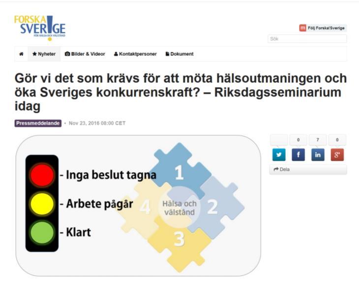 stärka life science Gör vi det som krävs för att möta