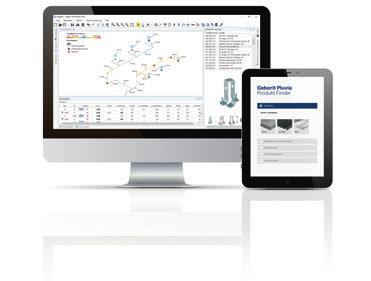 GEBERIT PLUVIA GENOMGRIPANDE PÅLITLIGHET Perfekt matchande komponenter
