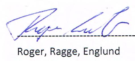 - -------- - --- Roger, Ragge, Englund r~.
