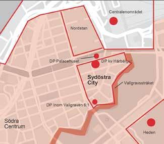 evenemang. Efterfrågan är stor på moderna och effektiva kontorslokaler i centrala lägen som kan bidra till en hållbar stad och minskat bilberoende.