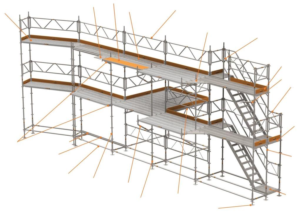 1.2. Basartiklar i Monzon Modular (PSI-Bom) 8 22 18 6 7 5 17 24 23 11 14 15 13 9 16 19 10 21 4 3 16 2 20 1 12 Nr Benämning Nr Benämning 1 Bottenskruv (stål) 12 PSI-Trappa (alu) 2 Startkrans (stål) 13