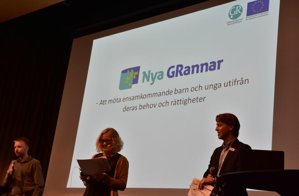 Den 15 september 2016 samlades ett hundratal personer i Folkets hus i Göteborg för att delta i Nya GRannars uppstartskonferens Kompetensutveckling, samverkan och gemensamt lärande Nya GRannars