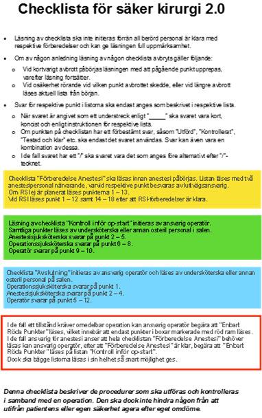 Instruktioner Version 2.16 Förberedelse anestesi Akutläkemedel och material: Kontrollera att anestesivagn innehåller läkemedel 1. och erforderligt material enligt klinikrutin/pm.