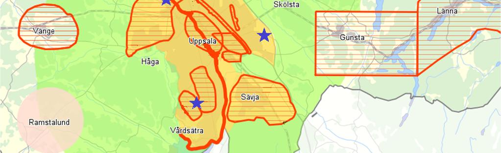 För boende i den nordöstra delen av Uppsala blir det längre transporter till närmaste ÅVC, jämfört med om ÅVC Brillinge skulle komma till stånd.