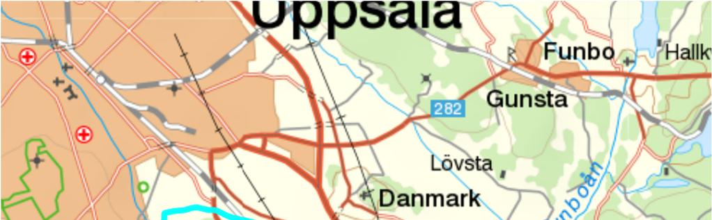 I Figur 17, Figur 18 och Figur 19 markeras hur vattendragen är indelade i