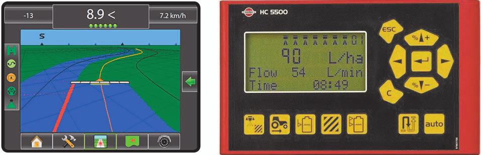5 Systemkontroll Systemkontroll Allmän information Se handboken för SprayRover 570 och handboken för HC 5500. Före systemkontroll Ställ fordonet utomhus.