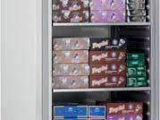 Driftstemperatur C Anslutningseffekt kw Köldmedium R290 g Säkring Långsam A Spänning V Avfrosta 1. Luft 2. Het gas 