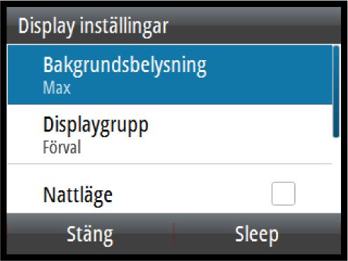 Ú Notera: Du kan när som helst trycka på knappen X om du vill lämna en dialogruta.