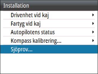 Det finns ett fördröjningsomfång på 2 knop för att förhindra pendling mellan profilerna för hög och låg hastighet när båten färdas i eller nära övergångsfarten.