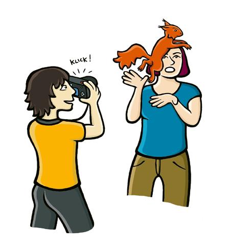 Kapitel 3/5 - Klasstidning fotograf - Projektor/OH-bild Uppgift klasstidning Fotograf Din uppgift är att vara läsarens ögon på plats och fotografera det journalisten skriver om.