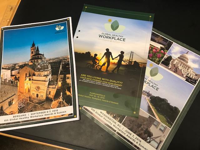 Ett internationellt perspektiv Projekt: - Training specification for WHP (1995-1997) Närverk: - International Institute for Health Promotion (IIHP) (2001- ) Global Healthy Workplace Award & Summit