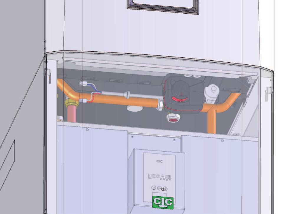 Allmän information 3.3 Elinstallation 3.3.1 Elanslutning Värmeåtervinningsenheten EcoVÅF lll är klassad i droppskyddat utförande. Luftbehandlingssystem grupp B enligt starkströmsföreskrifterna.