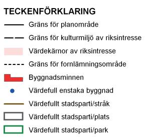 - Rådhusesplanaden och Rådhustorget anges som kommunikationsstråk som är särskilt representativa för riksintresset Fördjupning för de centrala stadsdelarna: - Rådhuset och järnvägsstationen är