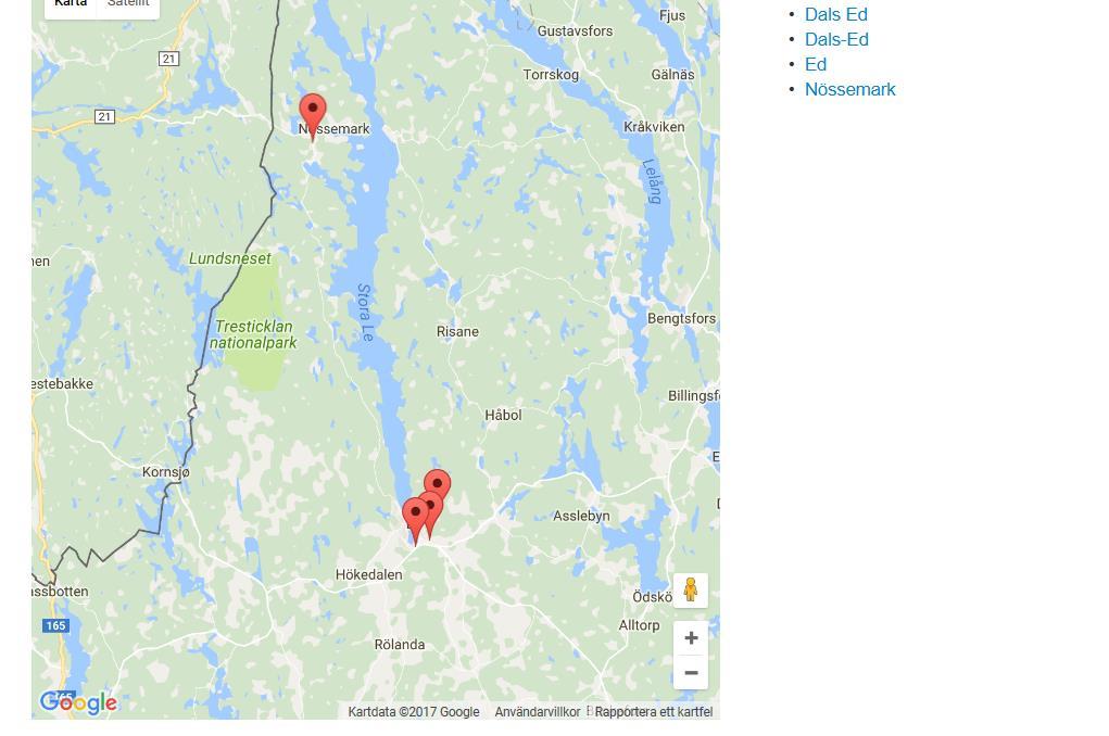 5.2.3 Återvinningsstationer Återvinningsstationer i kommunen presenteras i Tabell 21 