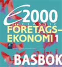 E2000 Classic Företagsekonomi 1 Basbok PDF ladda ner LADDA NER LÄSA Beskrivning Författare: Jan-Olof Andersson. Text, övningar och lärarstöd, allt i ett oslagbart koncept.