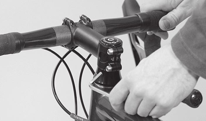 40 ANPASSA TILL CYKLISTEN STYRHÖJD STYRHÖJD ANPASSA TILL CYKLISTEN 41 Aheadset -styrstammar resp.
