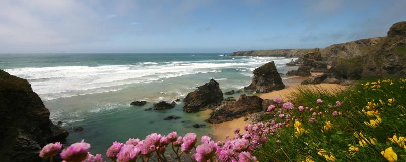 South West Coast Path, Padstow St Ives, 7 nätter 1(6) Vandra i England South West Coast Path, 7 nätter Padstow St Ives, 6 vandringsdagar Den här delen av South West Coast Path, som går i Cornwall,