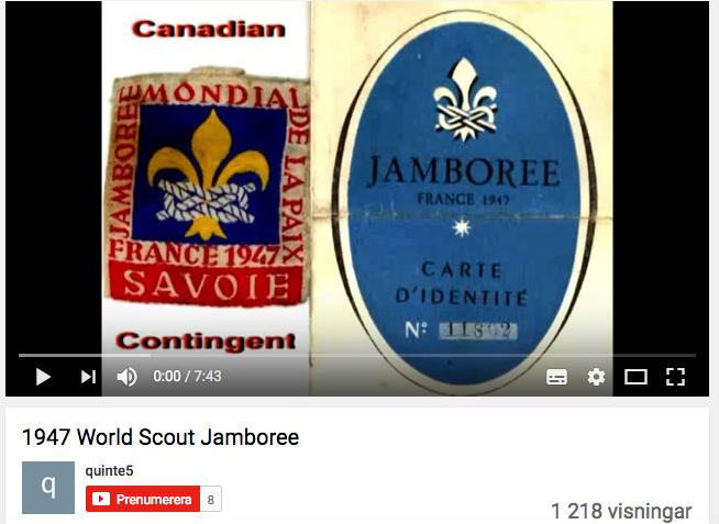 "Challenges" were part of the programme. The final march, in the formation of a Carrick Bend (the symbol of the Jamboree).
