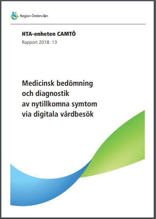 Sammanfattning Stora geografiska variationer Annat patientunderlag än fysisk vårdcentral