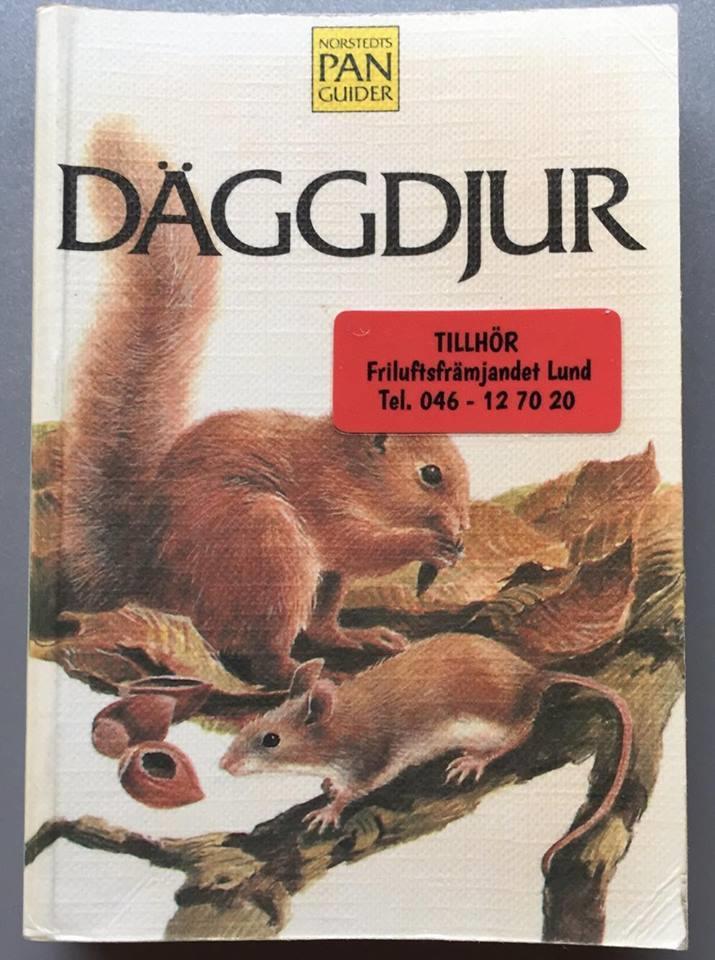Däggdjur Liten fältbok med alla Europas